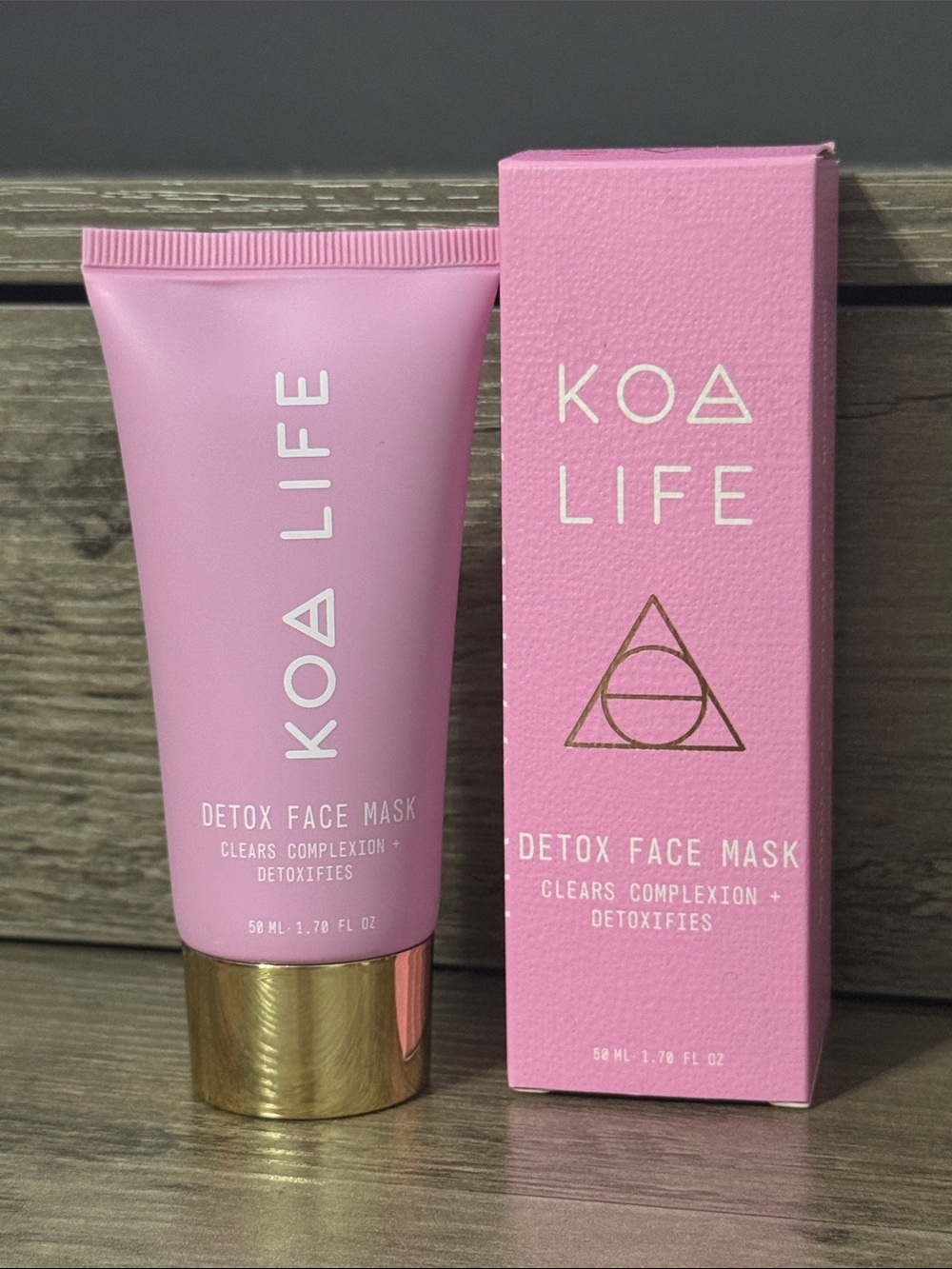 KOA LIFE DETOX FACE MASK - Clear Complexion + Detoxifies ~ 1.70 oz NIB